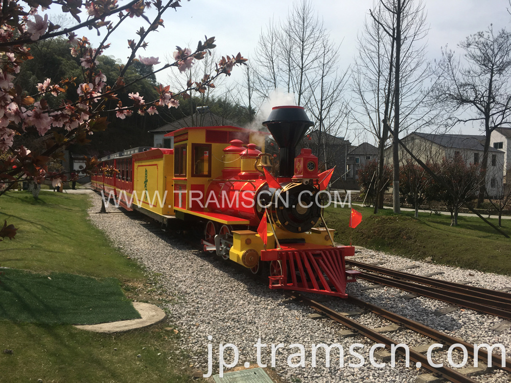 Rail Trains Anji yellow red